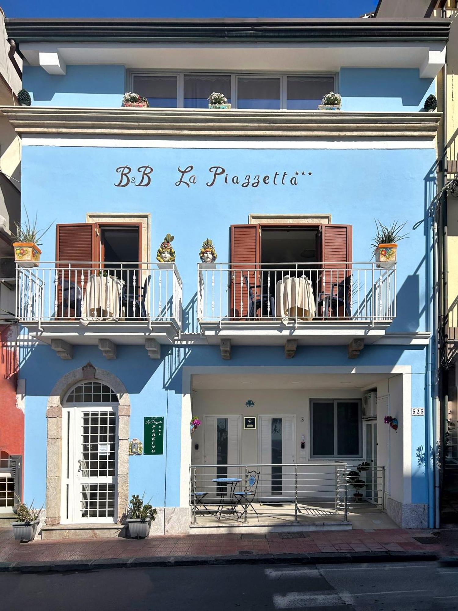 La Piazzetta Bed & Breakfast Giardini Naxos Bagian luar foto